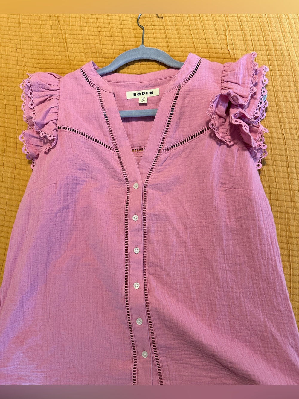 Boden pink blouse